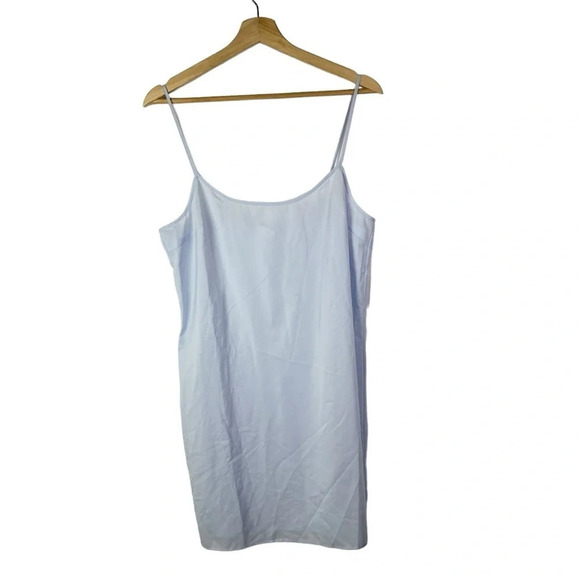 Club Monaco Light Blue Detachable Mini Slip 8 - Picture 1 of 3